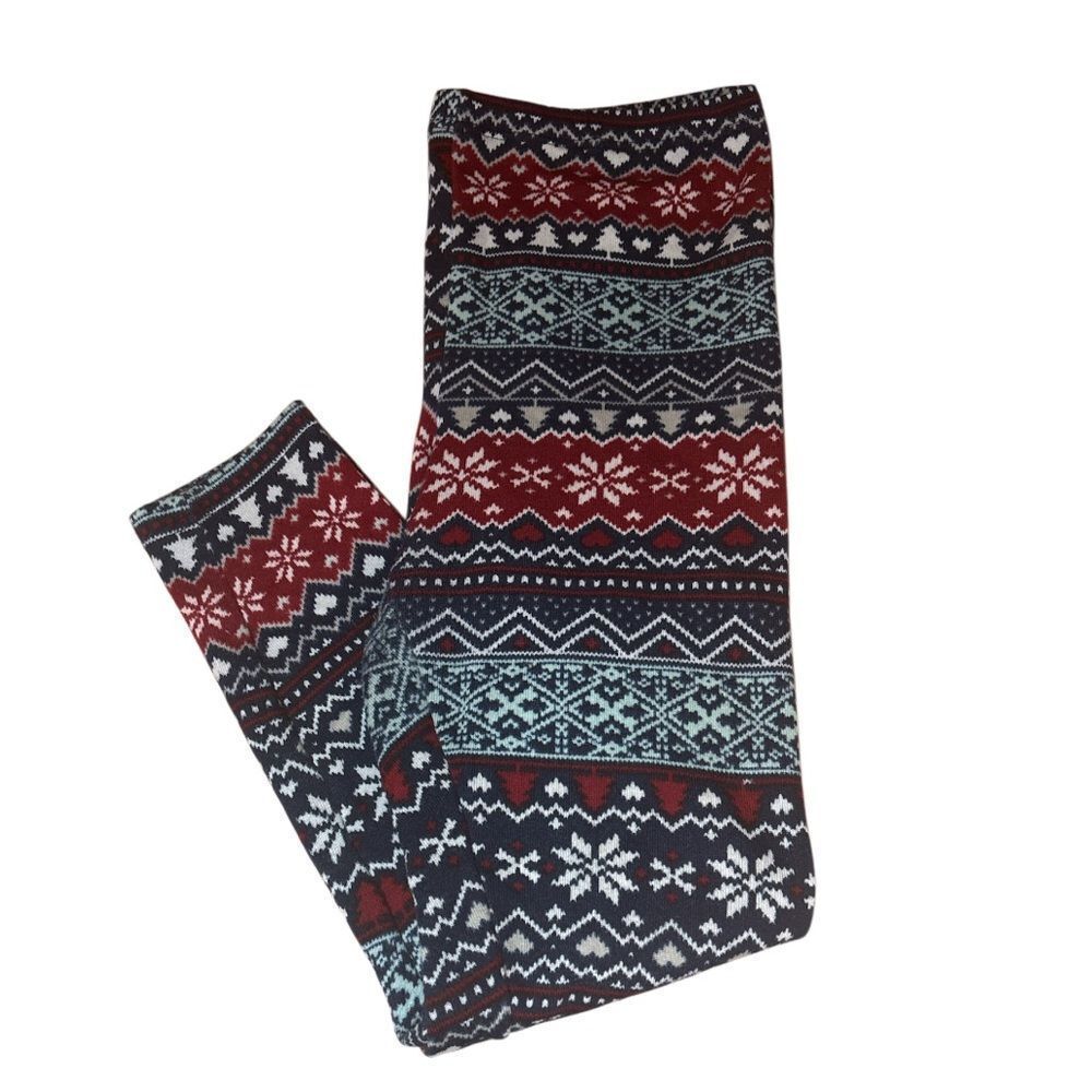 Cozy Winter Patterned Leggings